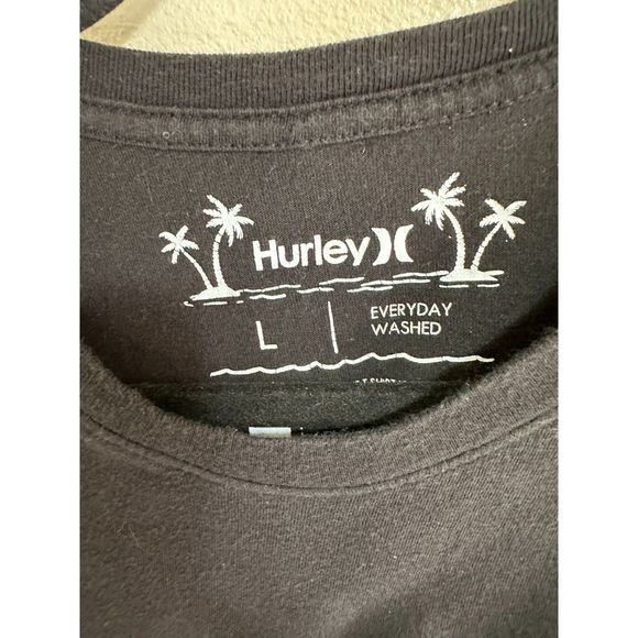 `Hurley Everyday Washed Men's Graphic Swordfish Ono Classic Tee Shirt, Size L - Picture 4 of 4